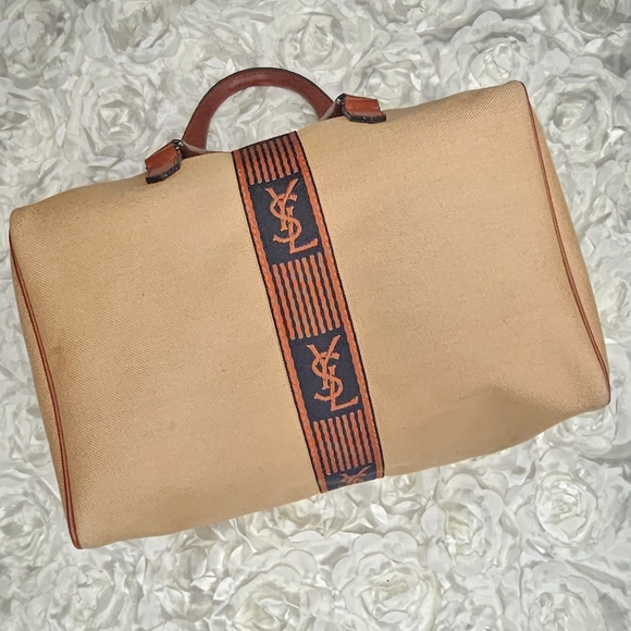 Yves Saint Laurent Handbags - YSL Brown Boston